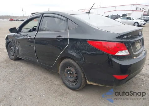2012 Hyundai Accent Gls z USA, uszkodzony, nr VIN KMHCT4AE8CU121941
